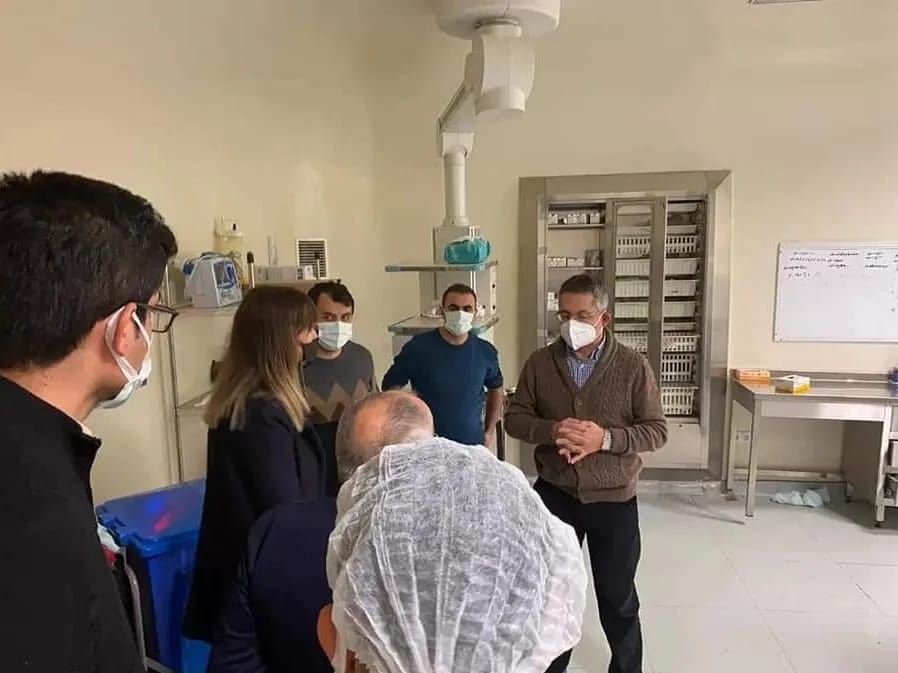 Prof. Dr. M. Kaan KİRALI ve beraberindeki heyet hastanemizi ziyaret etti.